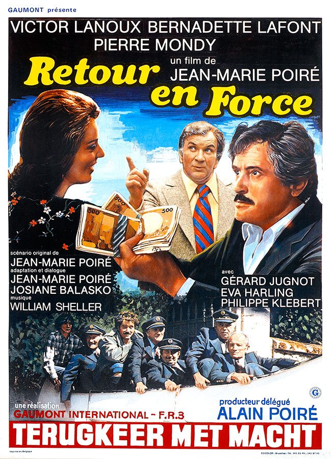 Retour en force (Jean-Marie Poiré, 1980) - affiche belge