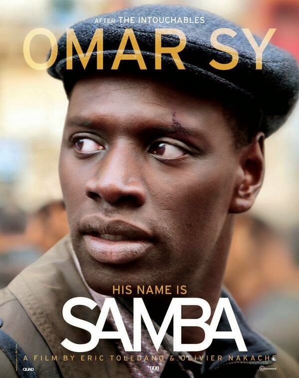 Omar Sy dans Samba (2014) d'Éric Toledano et Olivier Nakache