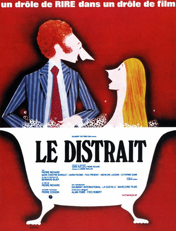 Le Distrait (Pierre Richard, 1970)