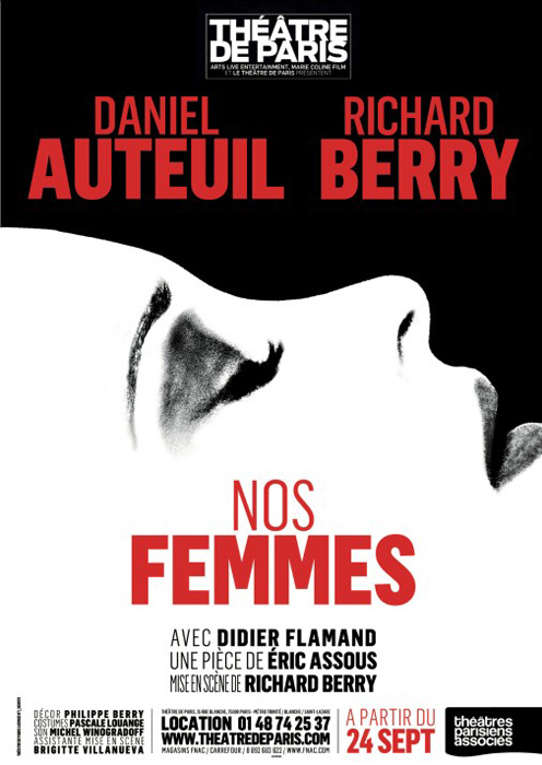 Nos femmes (une pièce d'Éric Assous, mise en scène par Richard Berri, 2013)
