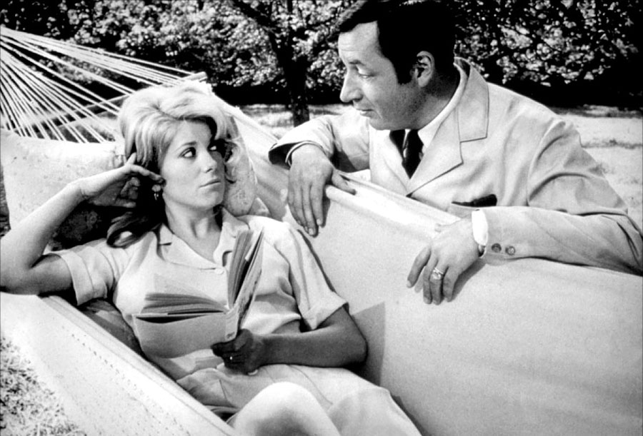 Catherine Deneuve et Philippe Noiret dans La Vie de Château (Jean-Paul Rappeneau, 1965)