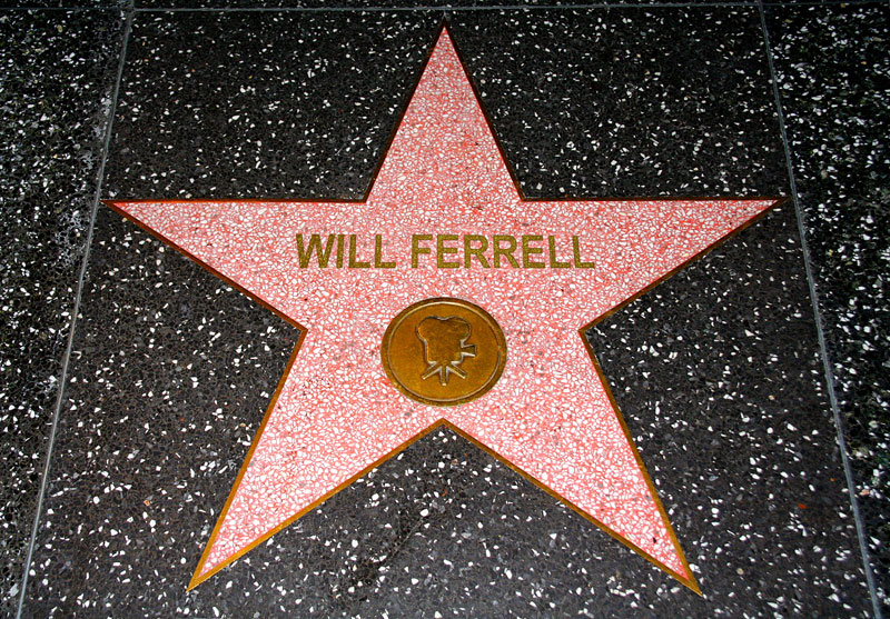 Will Ferrell étoilé à Hollywood