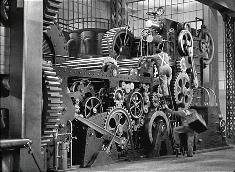 Les Temps modernes (Modern Times, 1936) de Charlie Chaplin