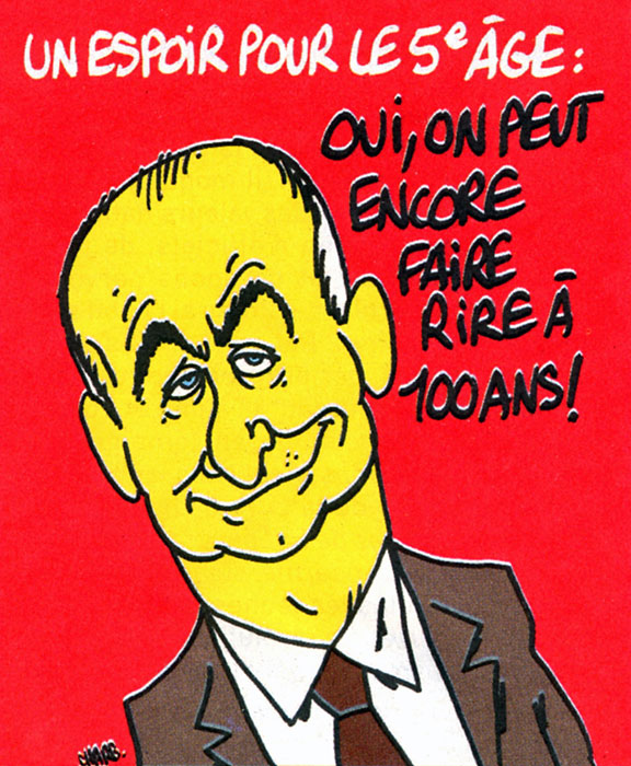 Charlie Hebdo N° spécial Louis de Funès - dessin de Charb ©
