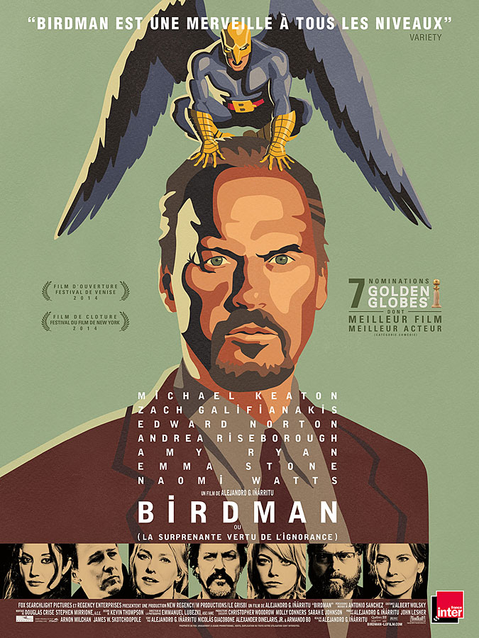 Birdman (Alejandro González Iñárritu, 2014)