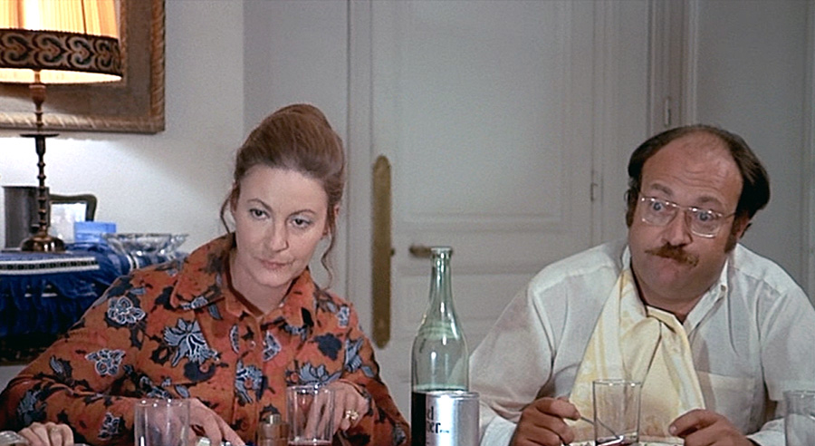 Yves Barsacq et Christiane Pareille dans Le Distrait (Pierre Richard, 1970)