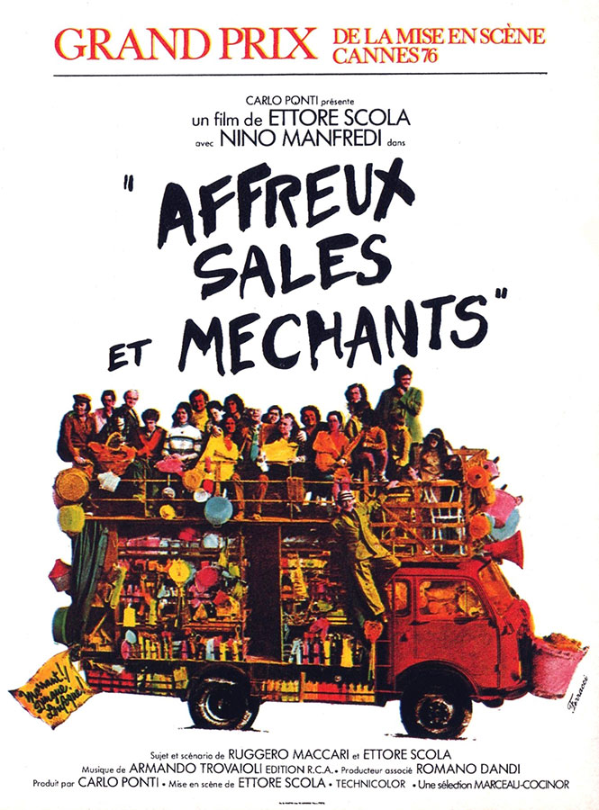 Affreux, sales et méchants (Ettore Scola, 1976)