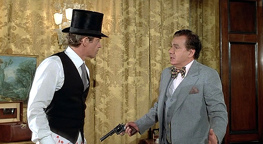 Jean-Paul Belmondo et Michel Galabru dans Le Guignolo (Georges Lautner, 1980)