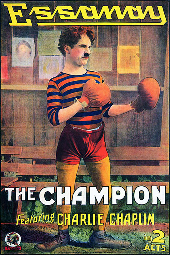 Charlot boxeur / The Champion (Charles Chaplin, 1915)