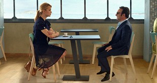 Virginie Efira et Jean Dujardin dans Un homme à la hauteur (Laurent Tirard, 2016)