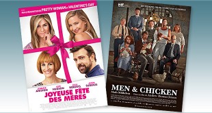 Toutes les sorties Comédie du 25 mai 2016 : Joyeuse Fête des Mères, Men & Chicken.
