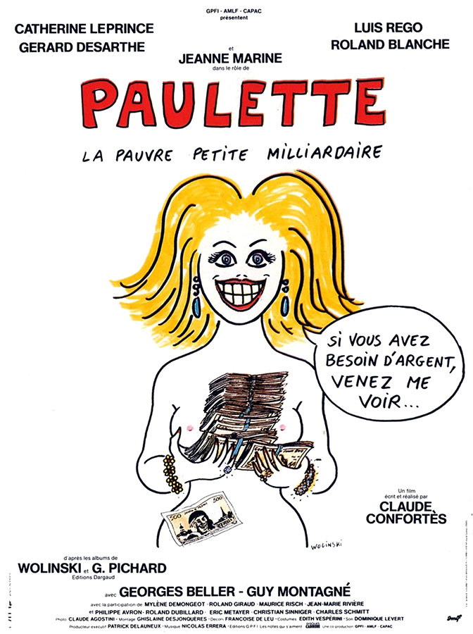 Paulette, la pauvre petite milliardaire (Claude Confortès, 1984)