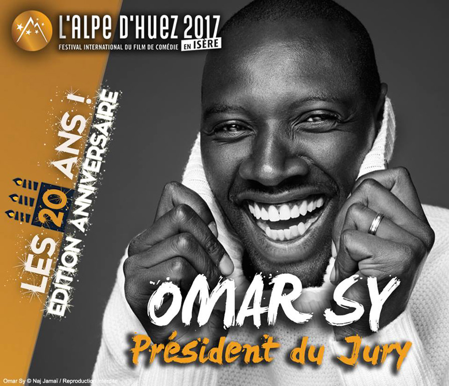 Omar Sy président du jury - Festival International du Film de Comédie 2017