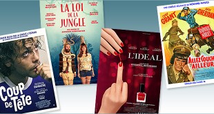 Toutes les sorties Comédie du 15 juin 2016 : La Loi de la jungle, L'Idéal, Allez coucher ailleurs ! (reprise), Coup de tête (reprise).
