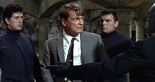 Yvan Chiffre, Jean Marais, Jean Minisini et Christian Toma dans Fantômas (André Hunebelle, 1964)