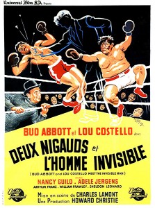 Deux nigauds et l'homme invisible (Bud Abbott and Lou Costello meet the Invisible Man, 1951) de Charles Lamont