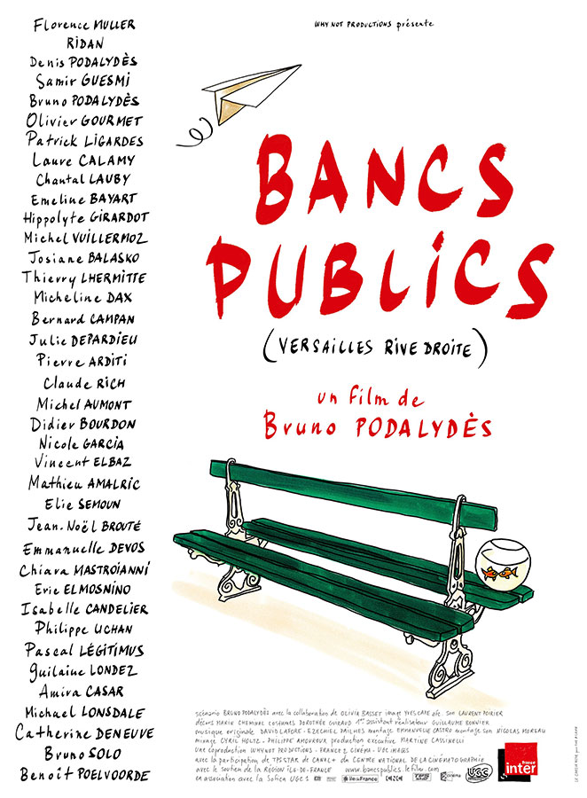 Bancs Publics (Versailles rive droite) (Bruno Podalydès, 2009)