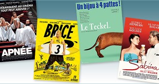 Toutes les sorties Comédie du 19 octobre 2016 : Apnée, Brice 3, Le Teckel, Sabrina (reprise).