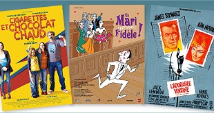 sorties Comédie du 14 décembre 2016 : Cigarettes et chocolat chaud, Un mari presque fidèle (reprise), L'Adorable voisine (reprise).