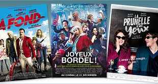 sorties Comédie du 21 décembre 2016 : À fond, Joyeux bordel !, La Prunelle de mes yeux.