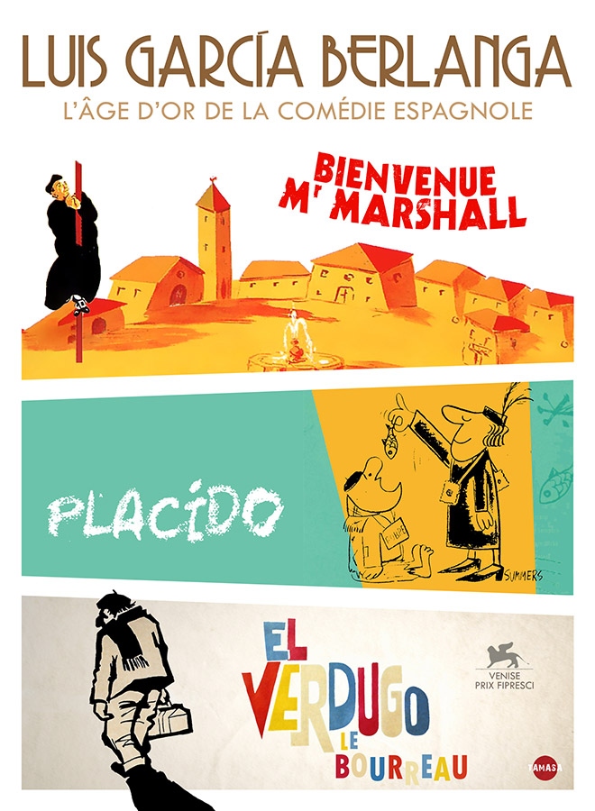 Luis Garcia Berlanga : L'âge d'or de la comédie espagnole - coffret 3 DVD (Tamasa)