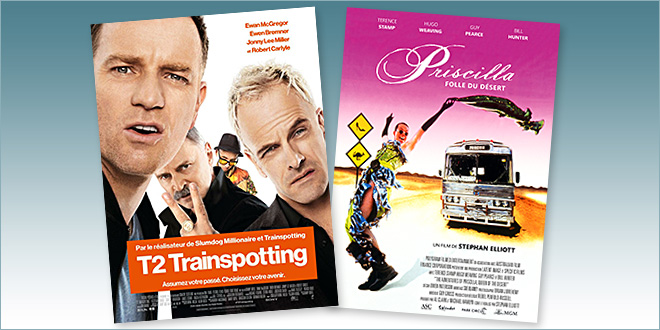 sorties Comédie du 1 mars 2017 : T2 Trainspotting, Priscilla folle du désert (reprise)