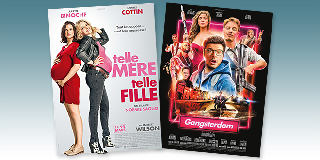 sorties Comédie du 29 mars 2017 : Telle mère, telle fille, Gangsterdam