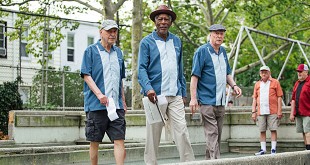 Alan Arkin, Morgan Freeman et Michael Caine dans Braquage à l'ancienne (Zach Braff, 2017)