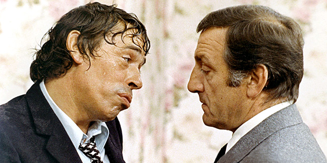 Jacques Brel et Lino Ventura dans L'Emmerdeur (Édouard Molinaro, 1973) - © Etienne George