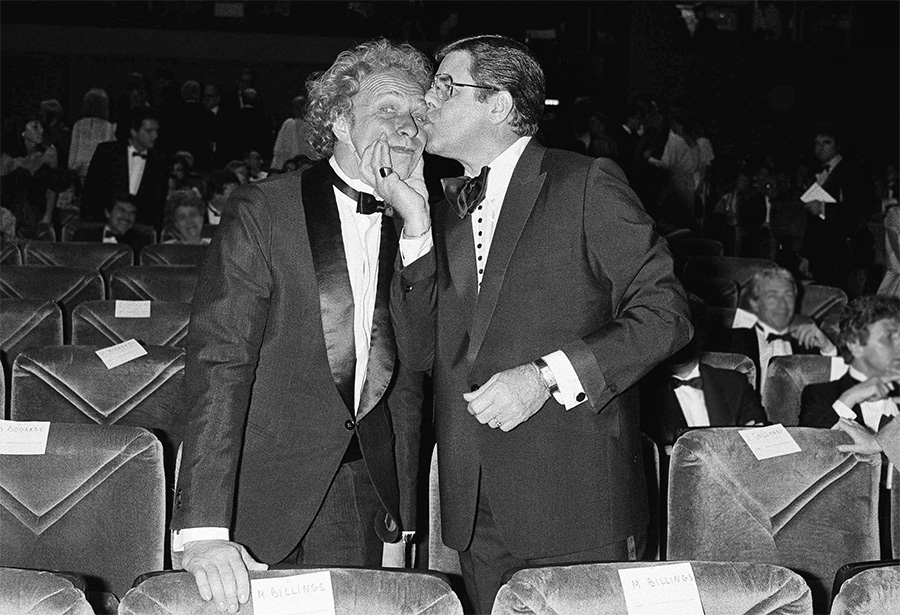 Pierre Richard et Jerry Lewis à Cannes le 7 mai 1983 - © Jean Langevin