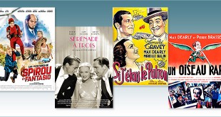 sorties Comédie du 21 février 2018 : Les Aventures de Spirou et Fantasio, Sérénade à trois (1933), Si j'étais le patron (1934), Un oiseau rare (1935)