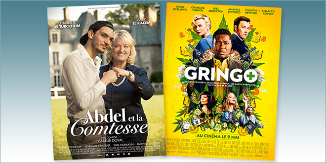 sorties Comédie du 9 mai 2018 : Abdel et la Comtesse, Gringo