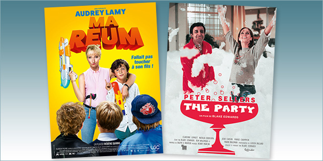 sorties Comédie du 18 juillet 2018 : Ma reum, The Party (reprise 1968)