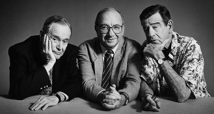 Hommage à Neil Simon, entouré ici de Jack Lemmon et Walter Matthau - © photo : Timothy White, 1997