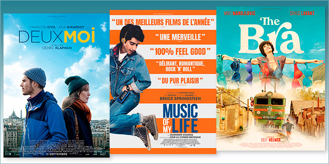 sorties Comédie du 11 septembre 2019 : Deux moi, Music Of My Life, The Bra.