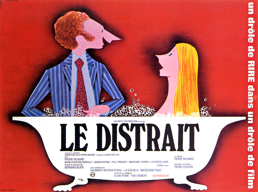 Le Distrait (Pierre Richard, 1970)