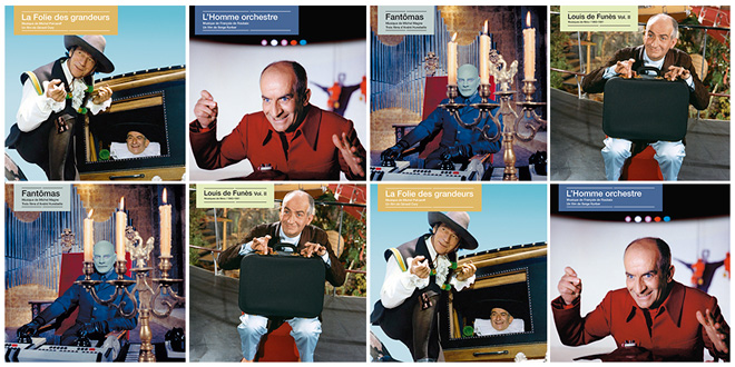 Louis de Funès en 4 vinyles évènements CineComedies