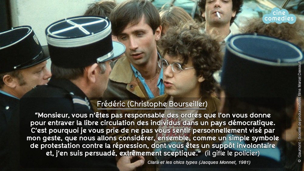 Réplique de Jean-Loup Dabadie - Clara et les chics types (Jacques Monnet, 1981)
