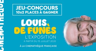 Jeu-concours : gagner vos places pour l'exposition Louis de Funès à la Cinémathèque française