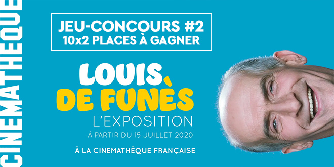 Jeu-concours : gagner vos places pour l'exposition Louis de Funès à la Cinémathèque française