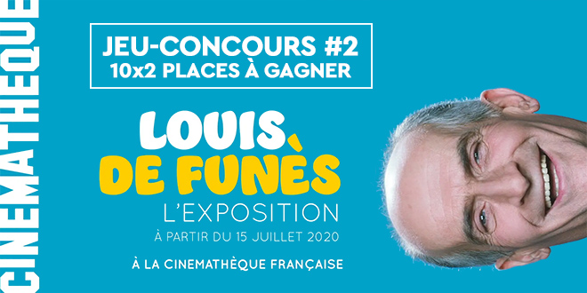 Jeu-concours : gagner vos places pour l'exposition Louis de Funès à la Cinémathèque française