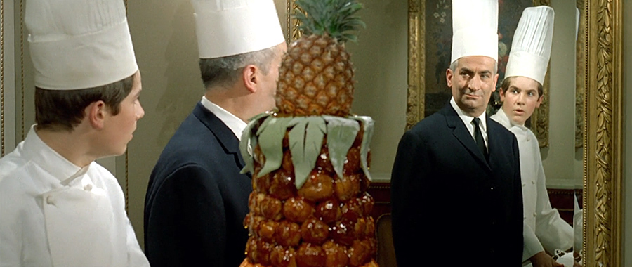 Louis et Olivier de Funès dans Le Grand restaurant (Jacques Besnard, 1966) - © Gaumont
