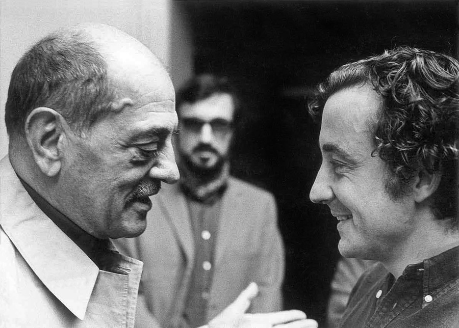 Luis Buñuel, Jean-Claude Carrière et Louis Malle - DR
