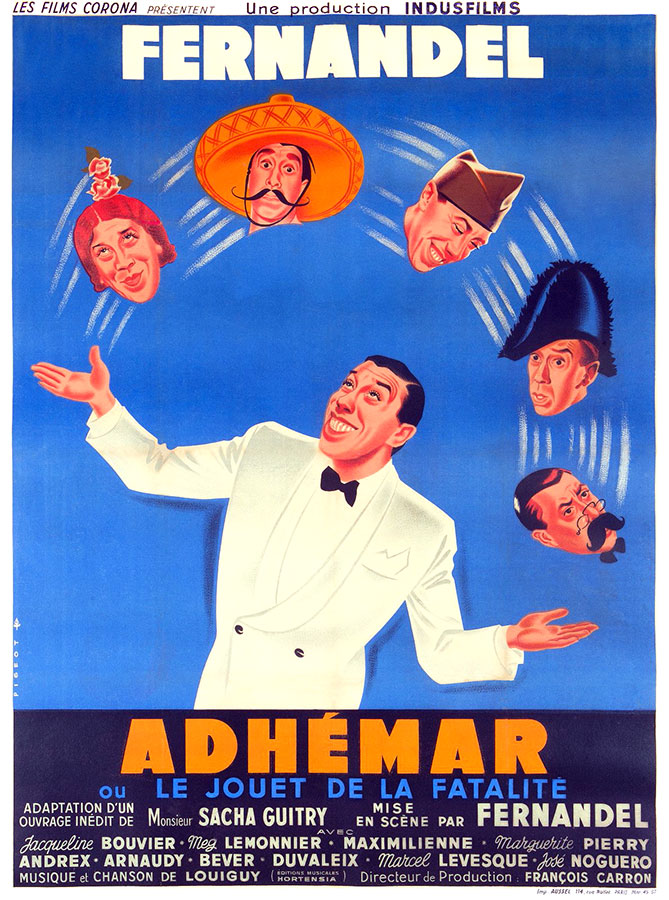 Adhémar ou le jouet de la fatalité (Fernandel, 1951)