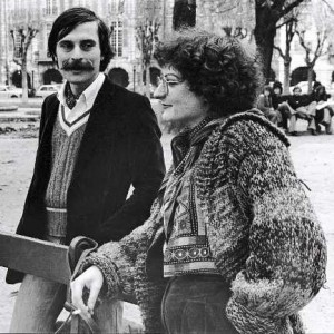 Josiane Balasko et Bruno Moynot en couple de 1974 à 1979 - © Collection privée Josiane Balasko