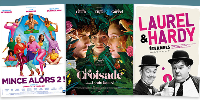 sorties Comédie du 22 décembre 2021 : La Croisade, Mince alors 2 !, Laurel & Hardy éternels