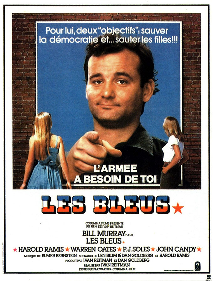 Les Bleus (Stripes) de Ivan Reitman (1981)