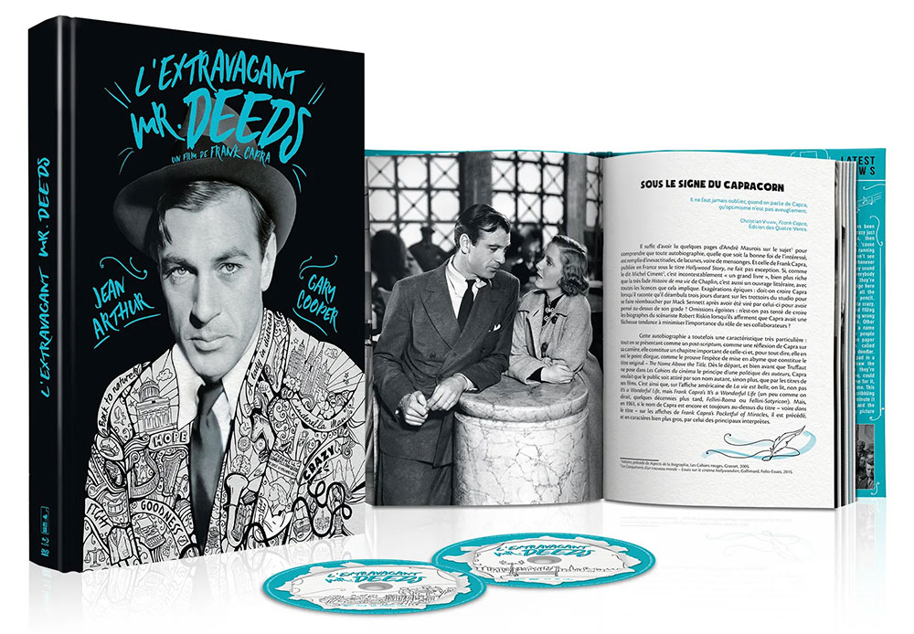 L'Extravagant Mr Deeds [Édition Collector Blu-Ray + DVD] - Wild Side Video
