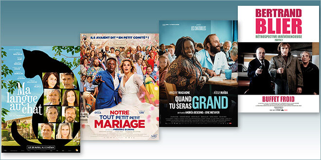 sorties Comédie du 26 avril 2023 : Ma langue au chat, Notre tout petit petit mariage, Quand tu seras grand, Buffet froid (1979)