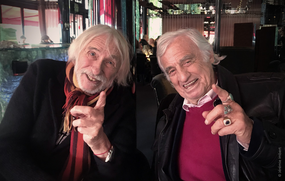 Pierre Richard et Jean-Paul Belmondo le 21 janvier 2019 - © Jérémie Imbert